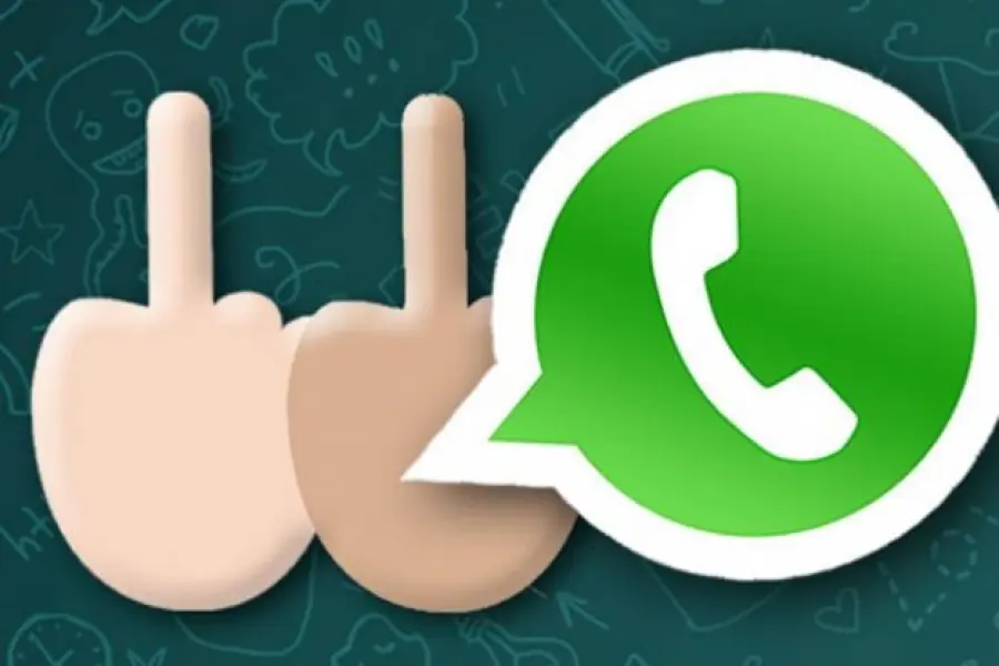 FINALMENTE L'EMOJI CHE MOLTI ASPETTAVANO : Emoji dito medio whatsapp