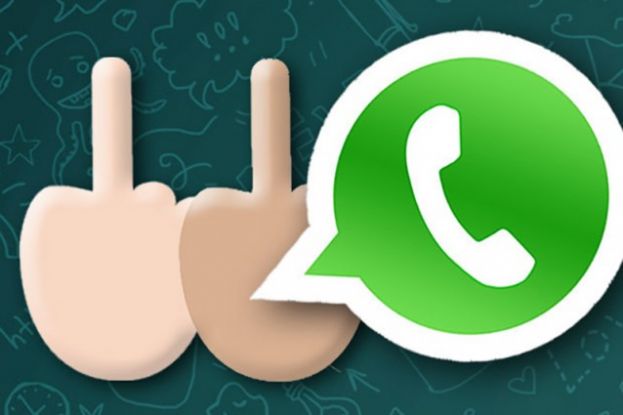 FINALMENTE L'EMOJI CHE MOLTI ASPETTAVANO : Emoji dito medio whatsapp