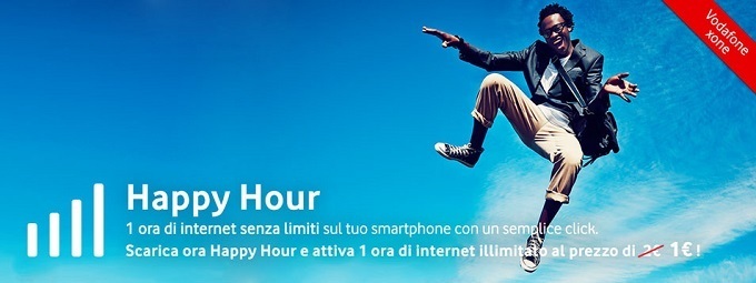 Happy Hour: l'app di Vodafone che vi stupirà!!