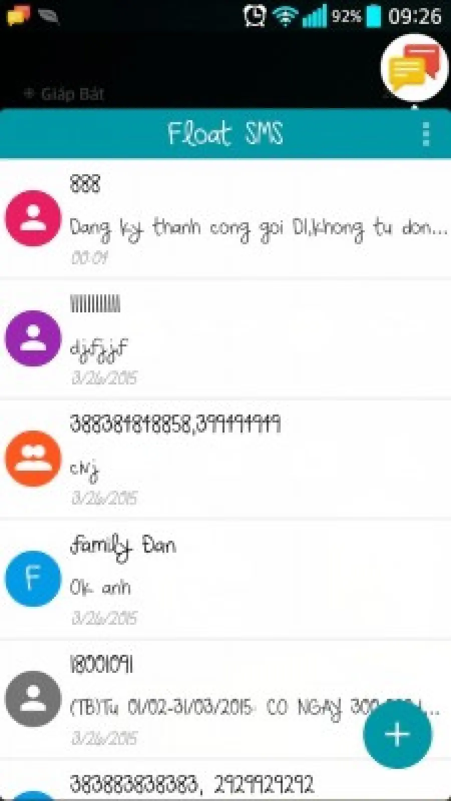 Float SMS: gratuita, semplice ed efficace